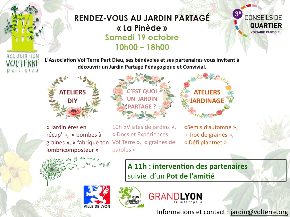 inauguration Jardin partagé La Pinède